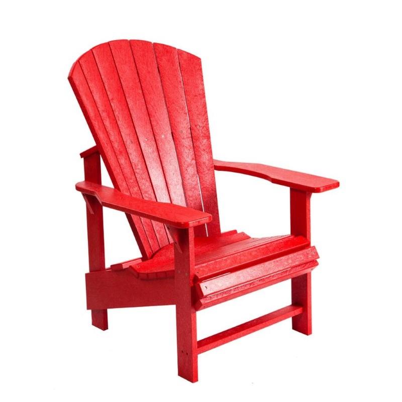 C.R. Plastics Upright Adirondack Chair