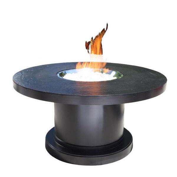 Venice 48"D x 30"H Outdoor Round Dining Firepit