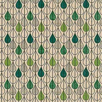 Leaf Drops Paper Luncheon Napkins, Pack/20
