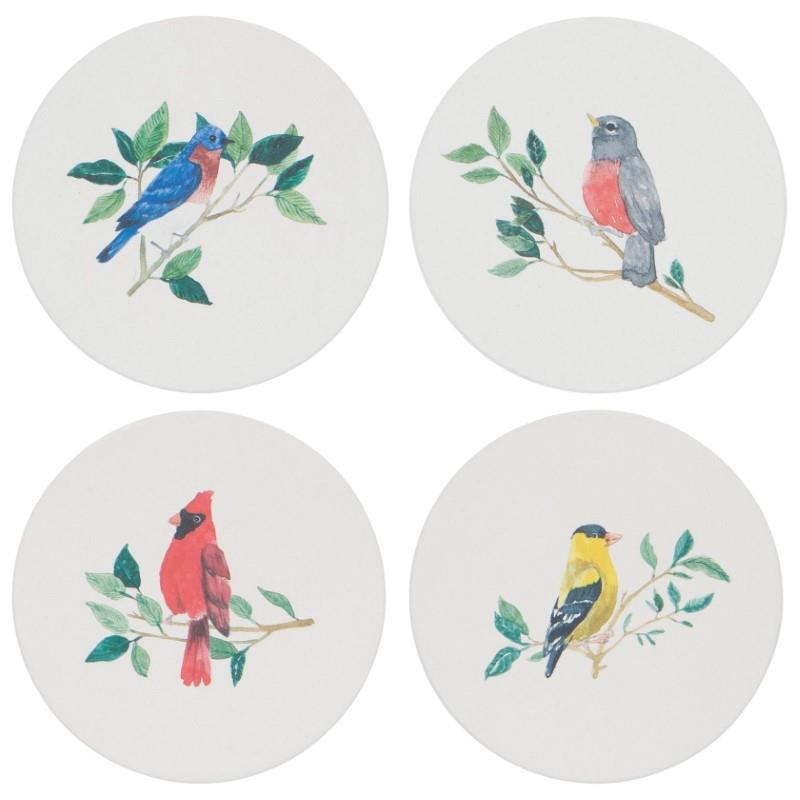Birdsong Coasters, Set of 4