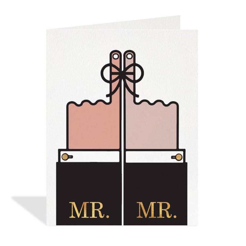 Mr. & Mr. Wedding Card