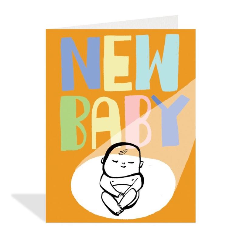 Spotlight New Baby Card