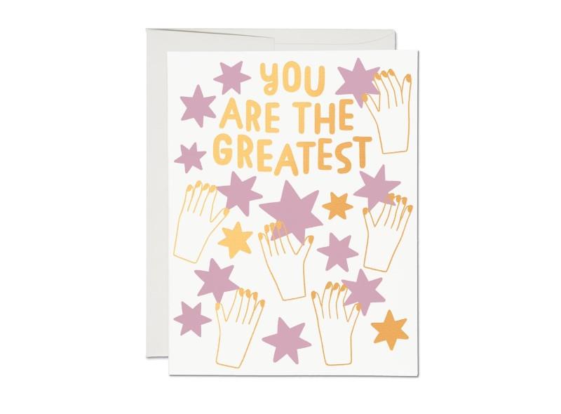 Clapping Hands Greeting Card