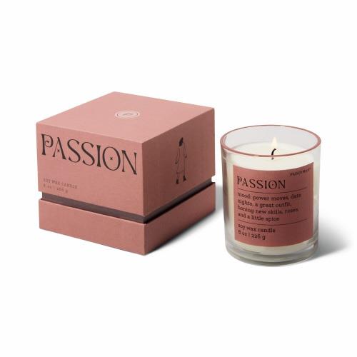 "Passion" Saffron Rose Candle, 8oz