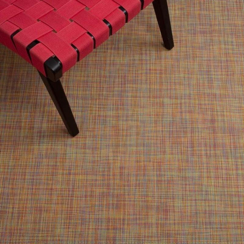 Chilewich Mini Basketweave Woven Floor Mat, Confetti