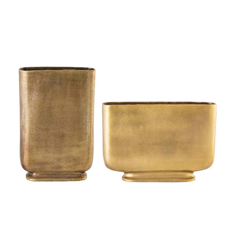 Chandra Antique Brass Vase