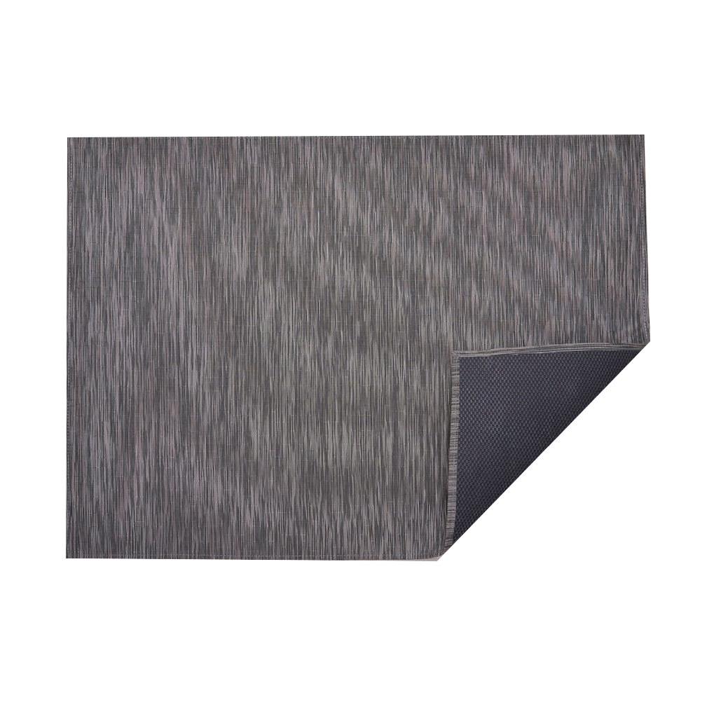 Chilewich Bamboo Woven Mat Grey, Flannel