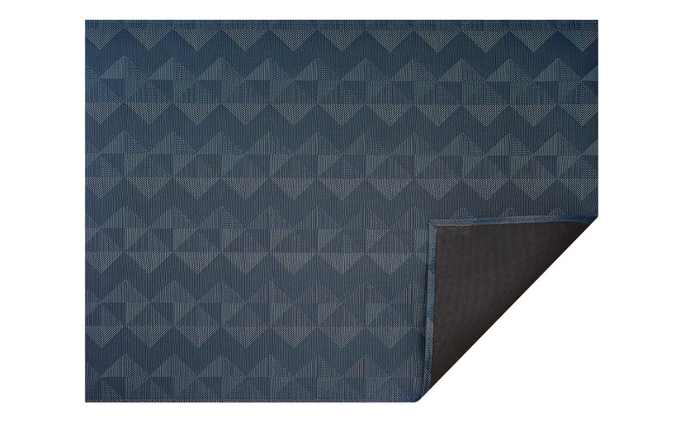 Chilewich Quilted Woven Floormat, Ink