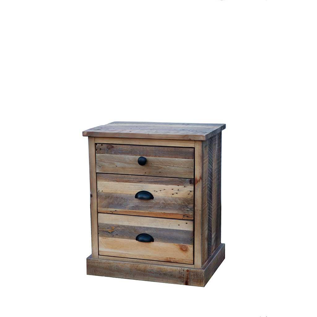 Campestre Country 3 Drawer Nightstand