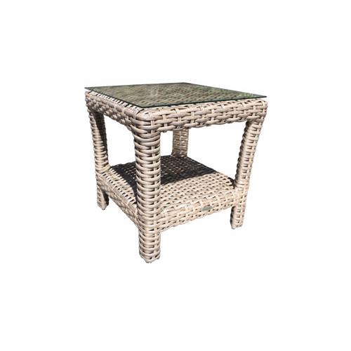 Riverside 21" Outdoor Square Side Table