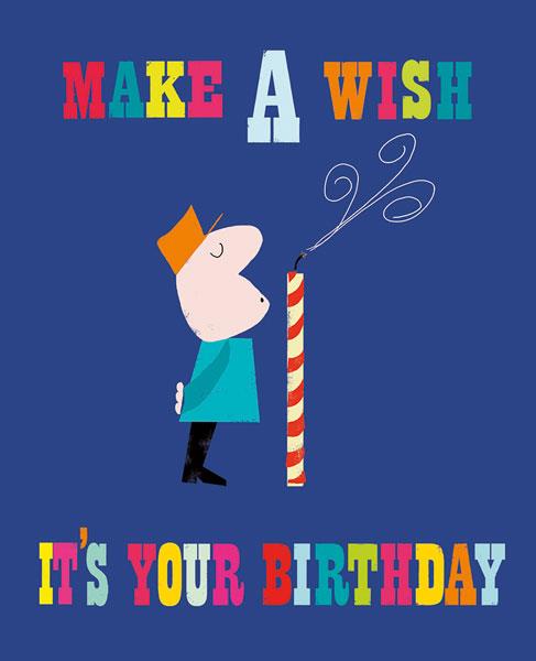 Make A Wish It's Your Birthday Card