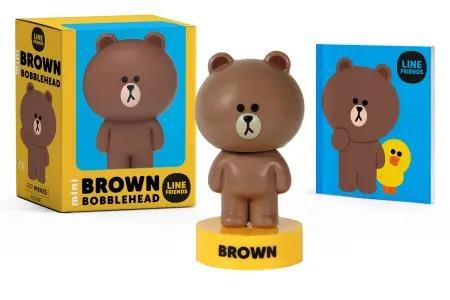 Line Friends Brown Bobblehead Mini Kit