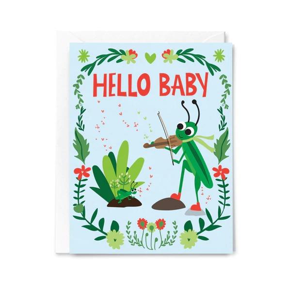 Cricket New Baby Card
