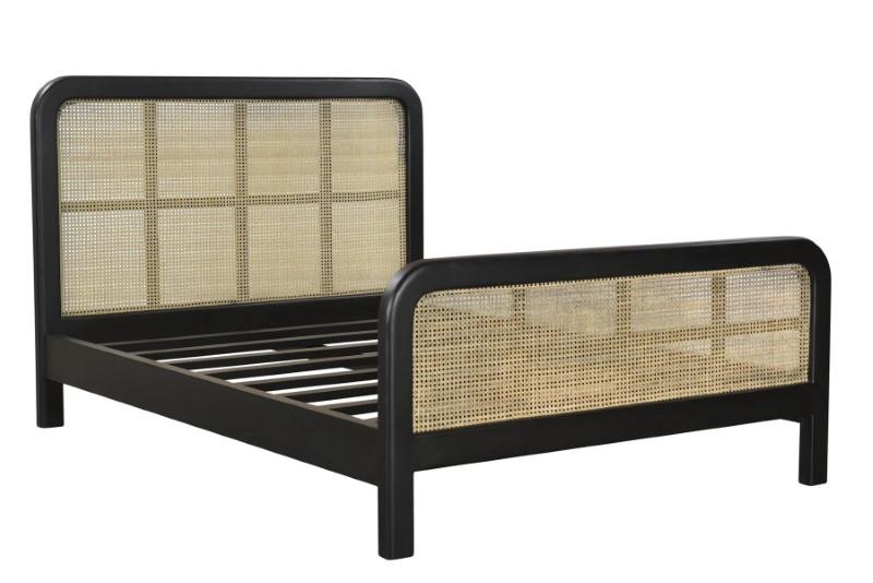 Cane Oval Queen Bed Frame