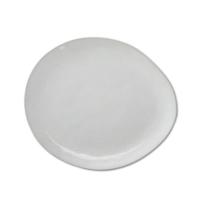 Margo White Oblong Platter, 13" x 8.25"