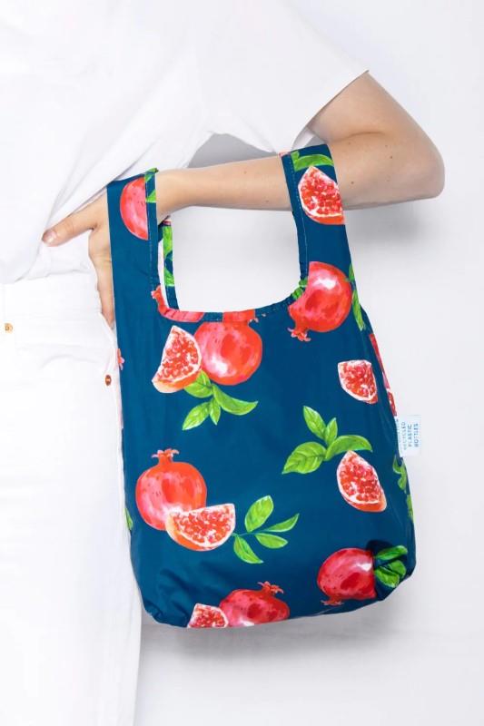 Pomegranate Kind Bag | Mini Reusable Tote