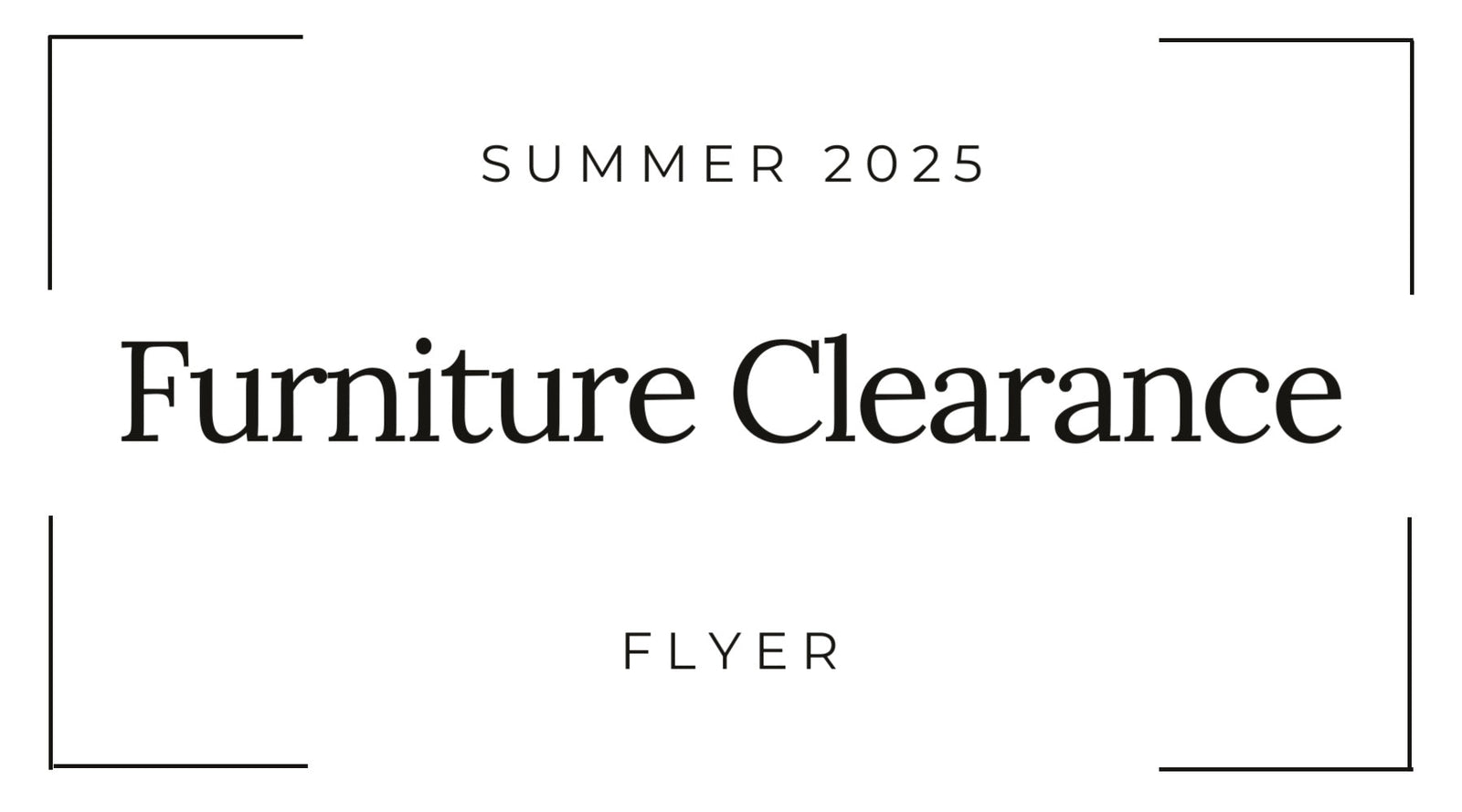 In-Store Flyer - Summer 2025