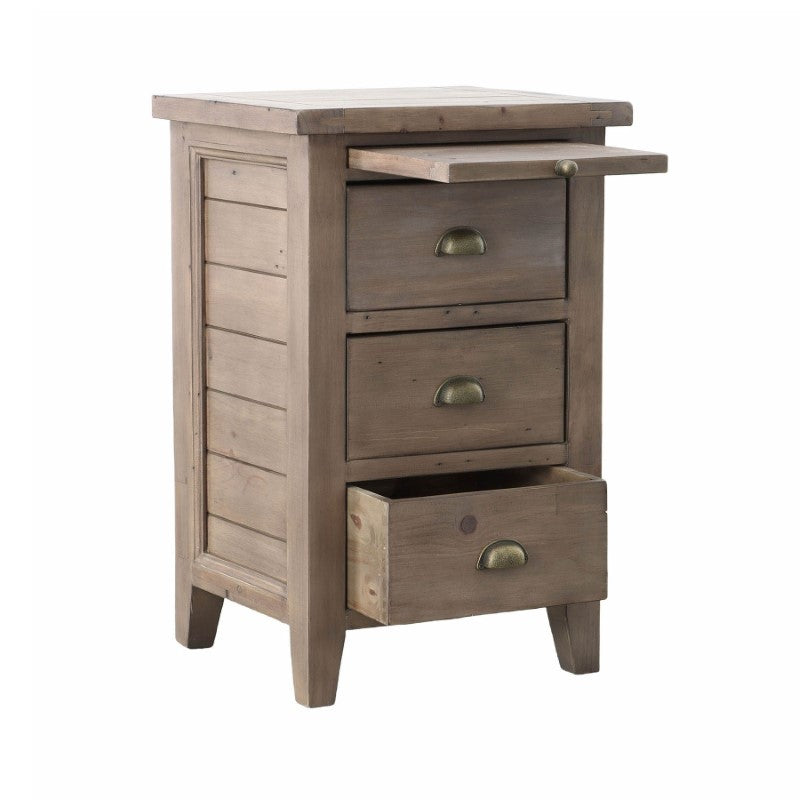 Irish Coast 3-Drawer Nightstand