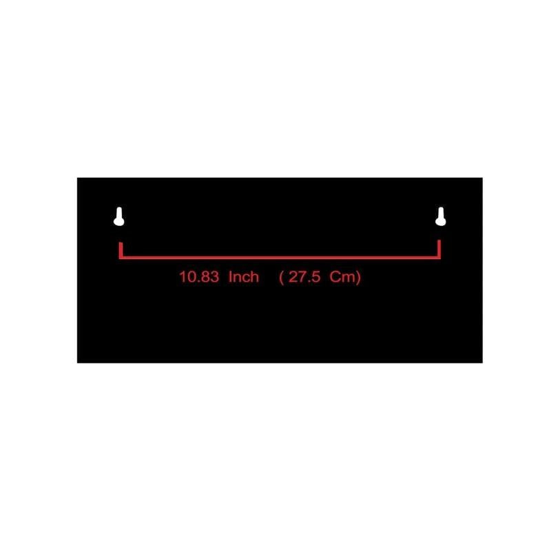 Black Long Envelope Mailbox