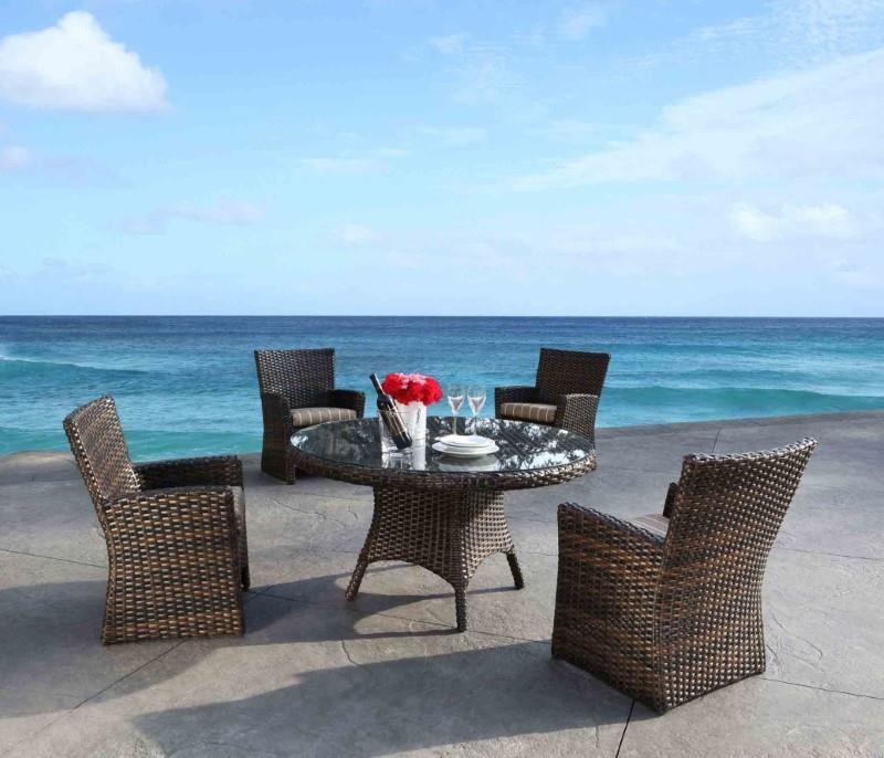 Louvre 42&quot; Outdoor Square Coffee Table