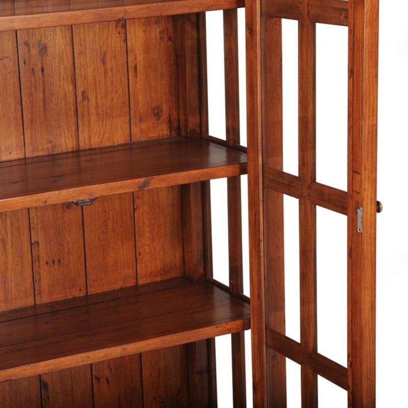 Irish Coast African Dusk China Display Cabinet