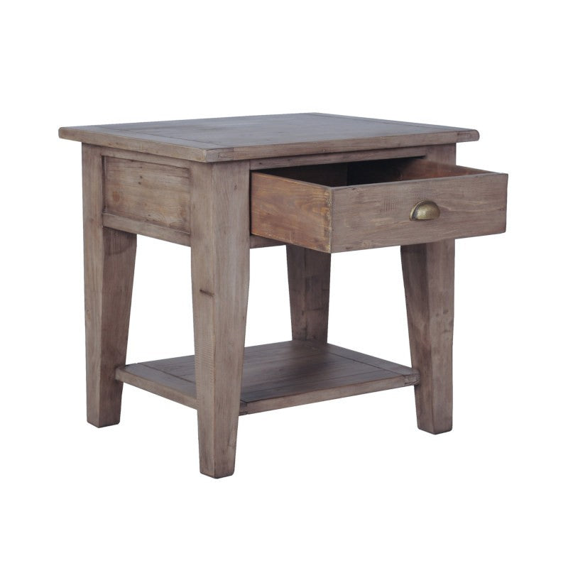 Irish Coast Sundried Large End Table