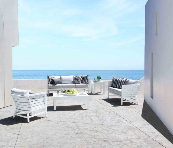 Gramercy 34&quot; Square Outdoor Coffee Table