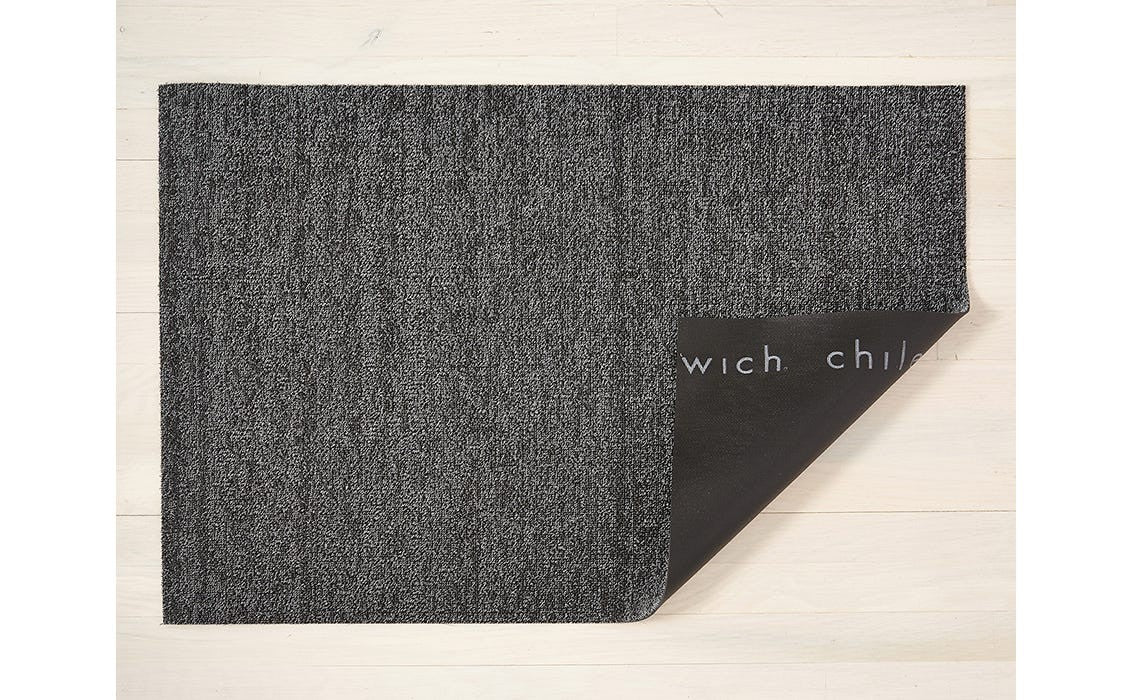 Chilewich Indoor/Outdoor Heathered Shag Mat, Grey