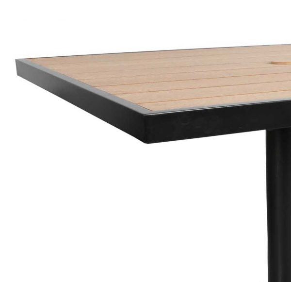 Kensington Outdoor Square Pedestal Coffee Table