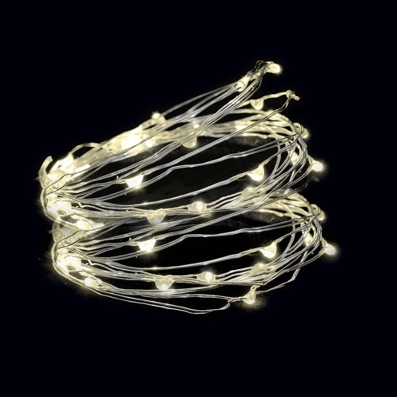 Danson Décor 100 LED Microdot Warm White Solar Lights