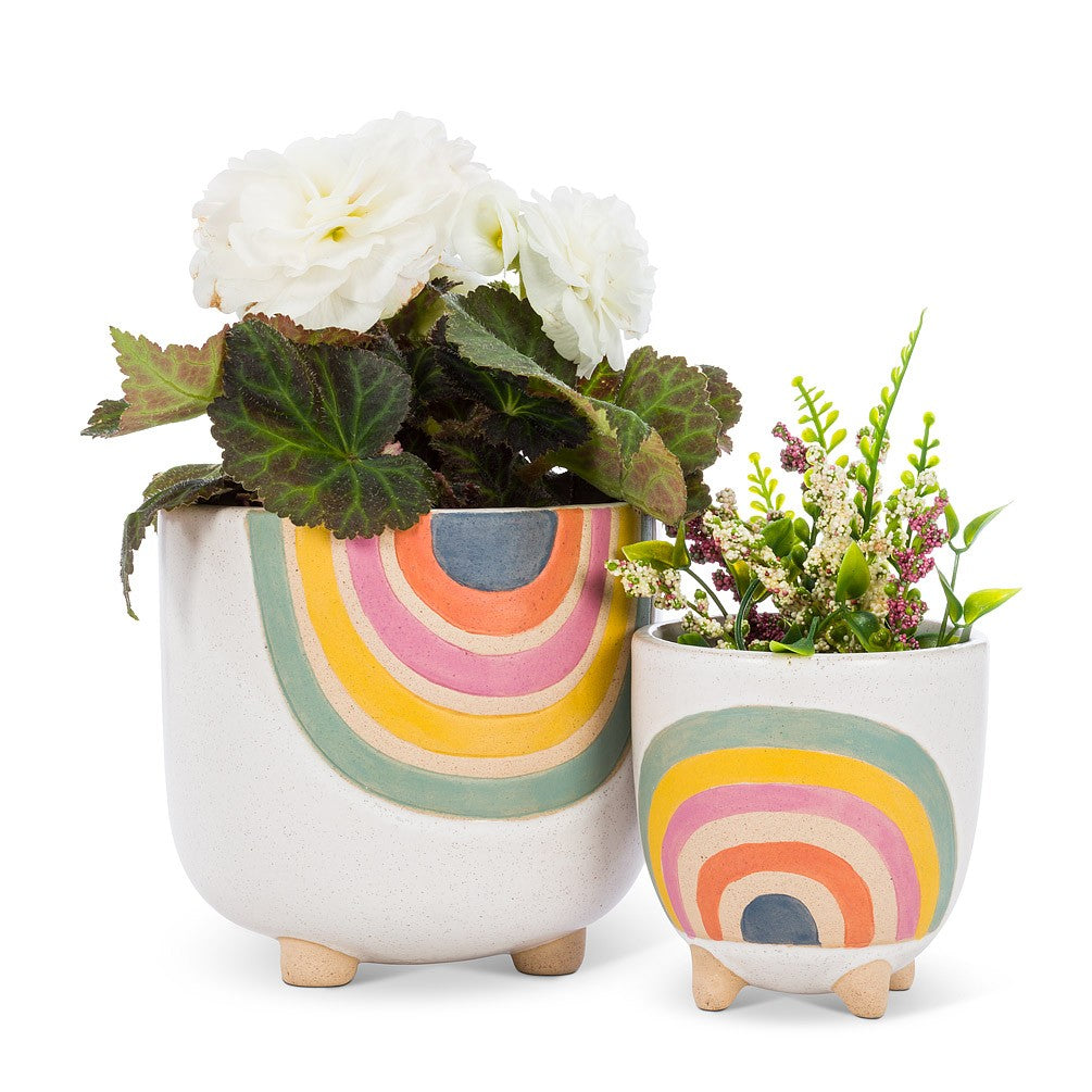 Small Rainbow Planter, 4&quot;