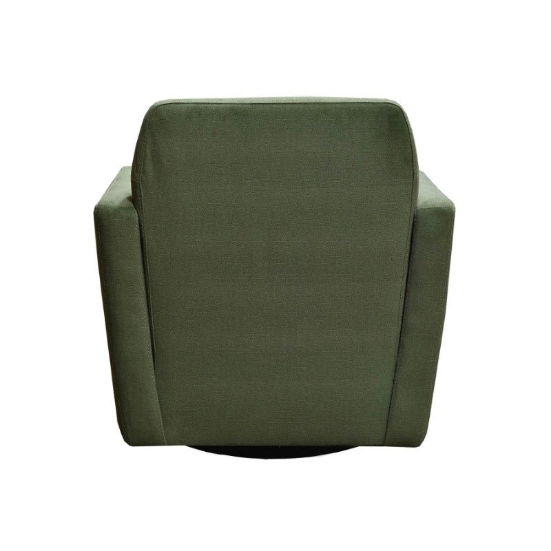 Cooper Swivel Club Chair - Forrest Green