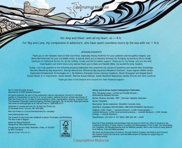 The Global Ocean, Hardcover Book