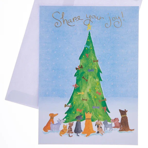Share Your Joy Holiday Cards, Box of 15