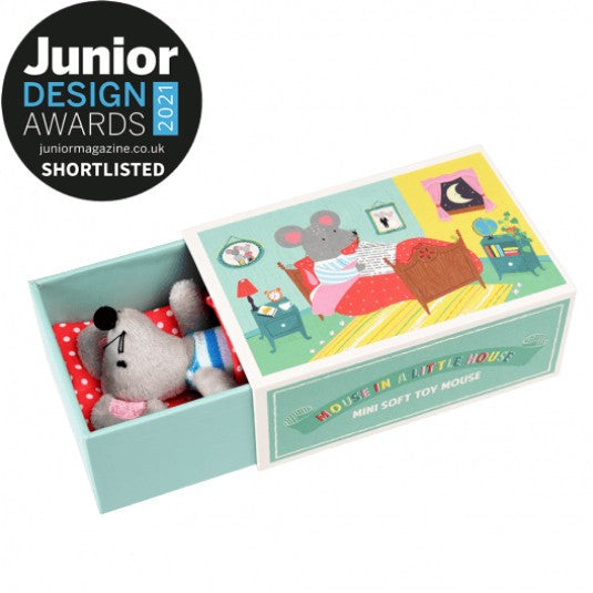 Rex London Plush Mouse In A Little House