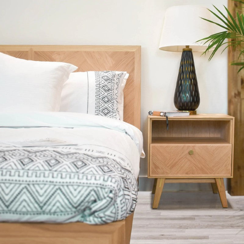 L.H. Imports Colton Nightstand - Natural