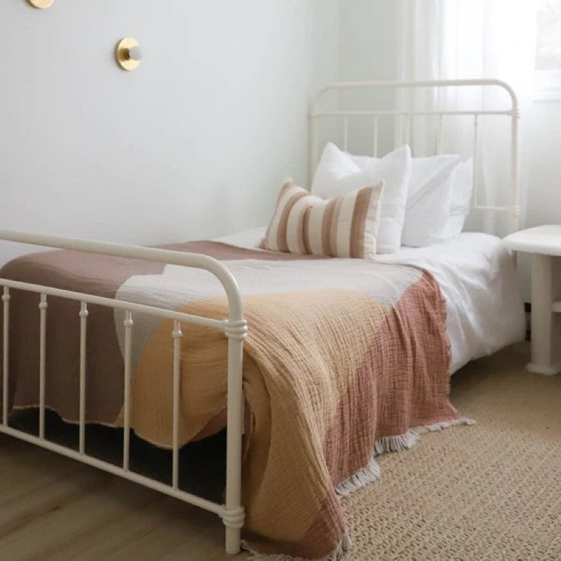 Pokoloko Sunset Turkish Cotton Throw Blanket