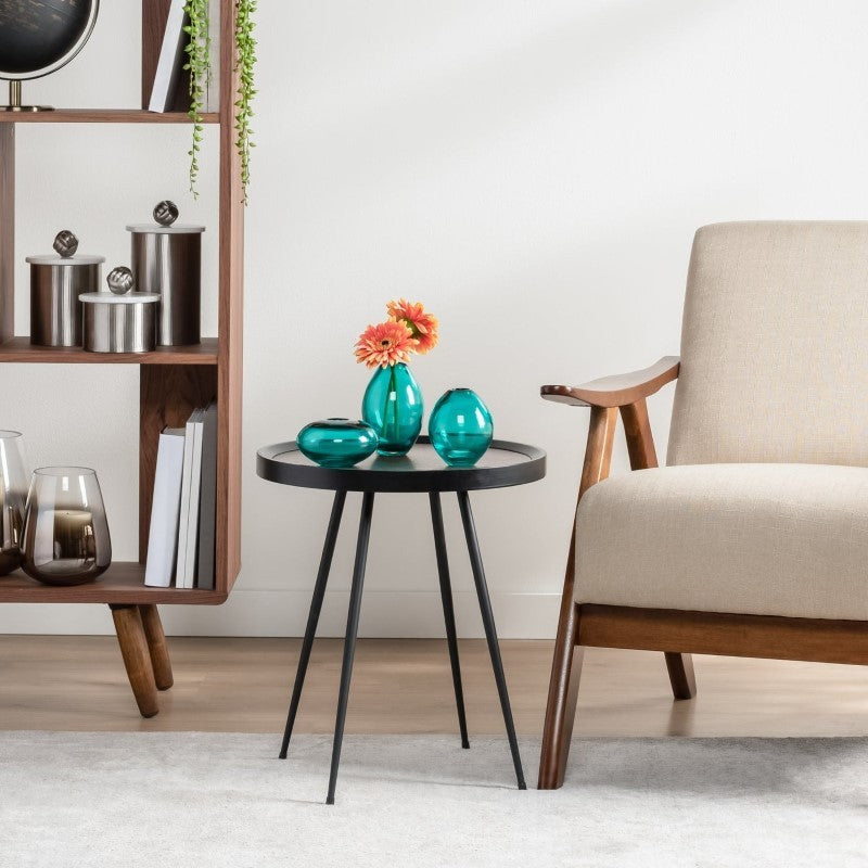 Mini Turquoise Glass Bud Vase