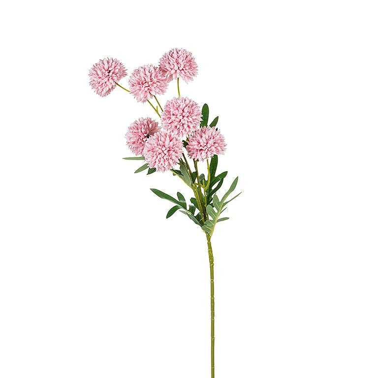 7-Ball Chrysanthemum Stem, 31&quot;L