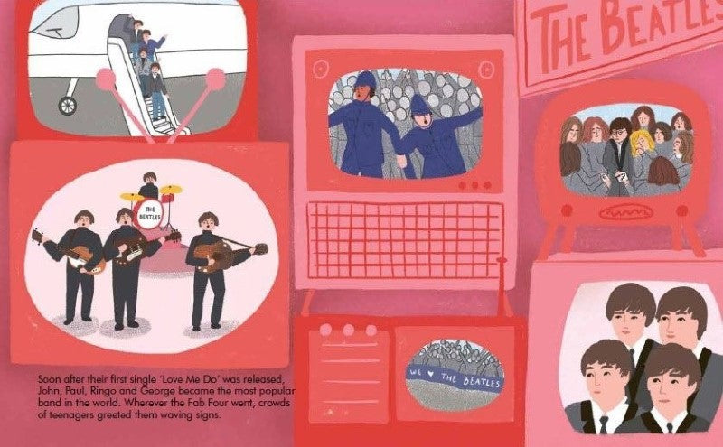 John Lennon - Little People, BIG DREAMS Hardcover Book