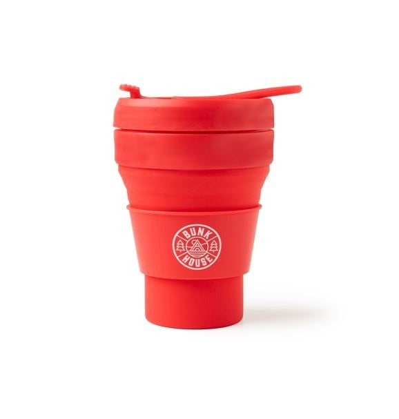 Bunk House Collapsible Silicone Cup, 12oz
