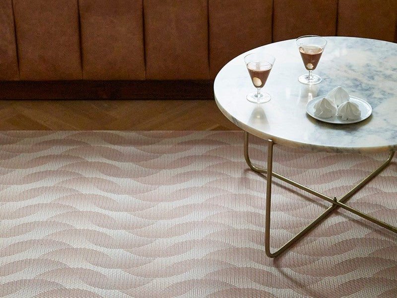 Chilewich Arc Woven Floor Mat, Azalea