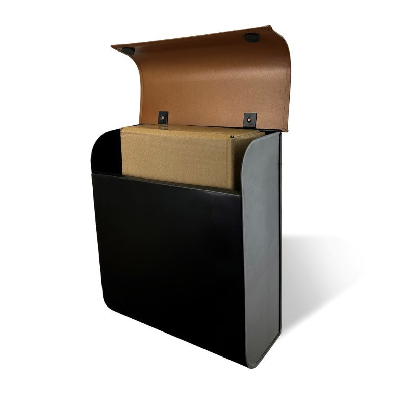 Dominion Iron Black/Copper Mailbox