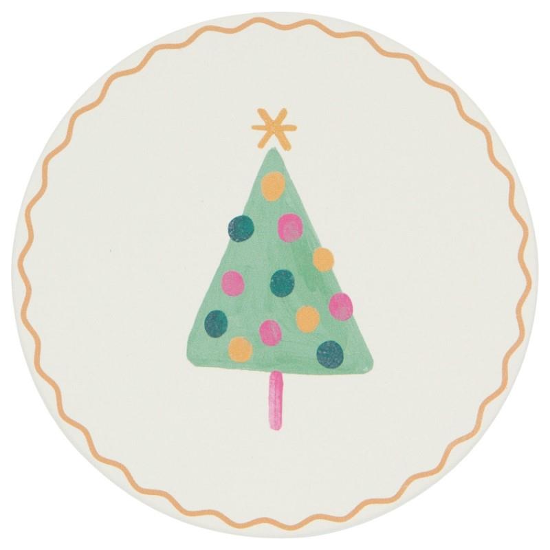 Glitzmas Soak Up Coasters, Set of 4