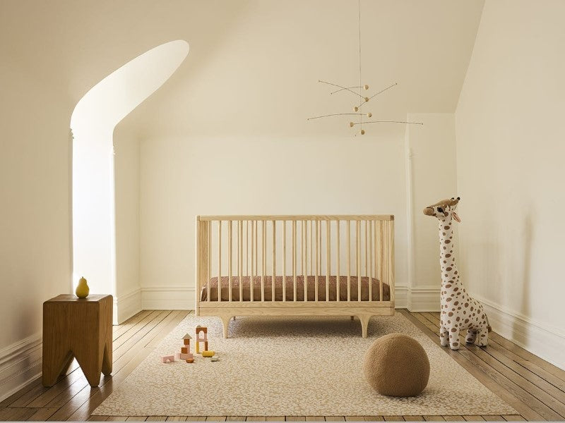 Chilewich Flora Woven Mat, Almond