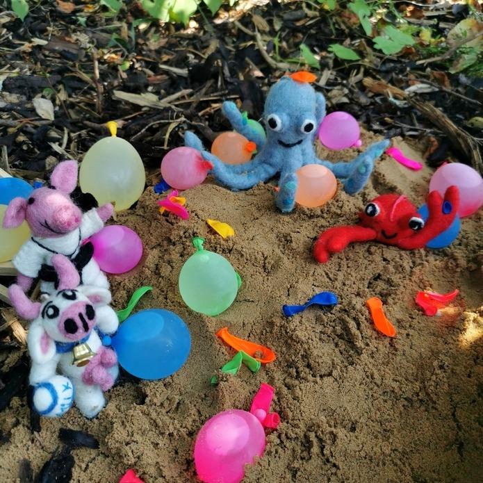 Ollie The Octopus Handmade Ornament