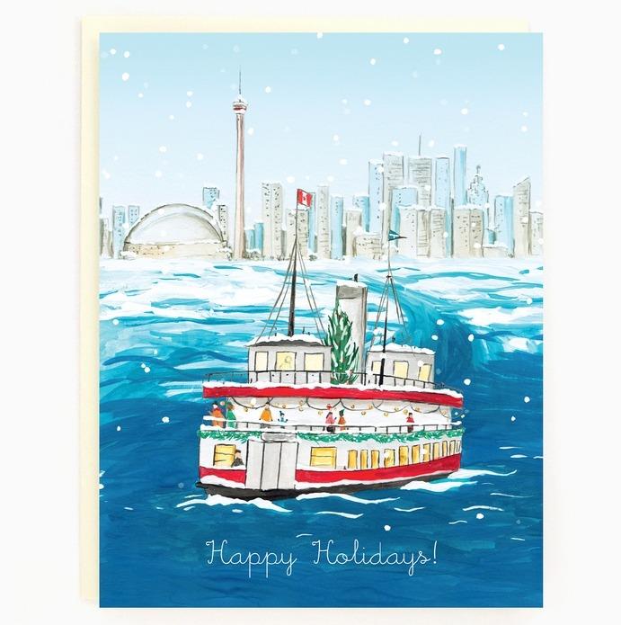 Toronto Holiday Historic Greeting Cards, Box of 8