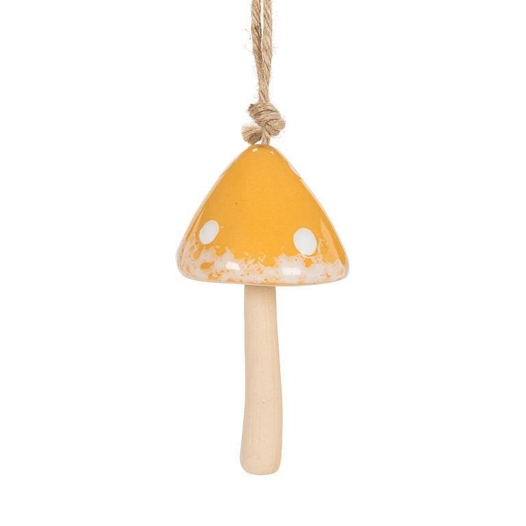 Small Dotted Mushroom Bell, 4.5&quot;H