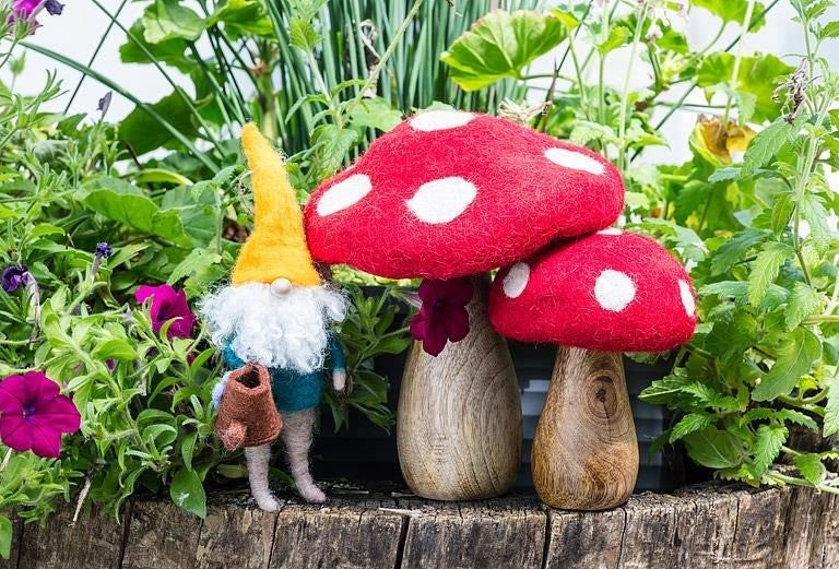 Mushroom with Dotty Cap