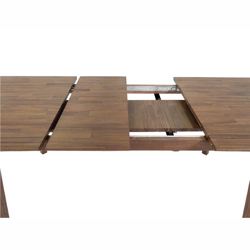Gia Extension Dining Table 71/102" - Warm Pecan